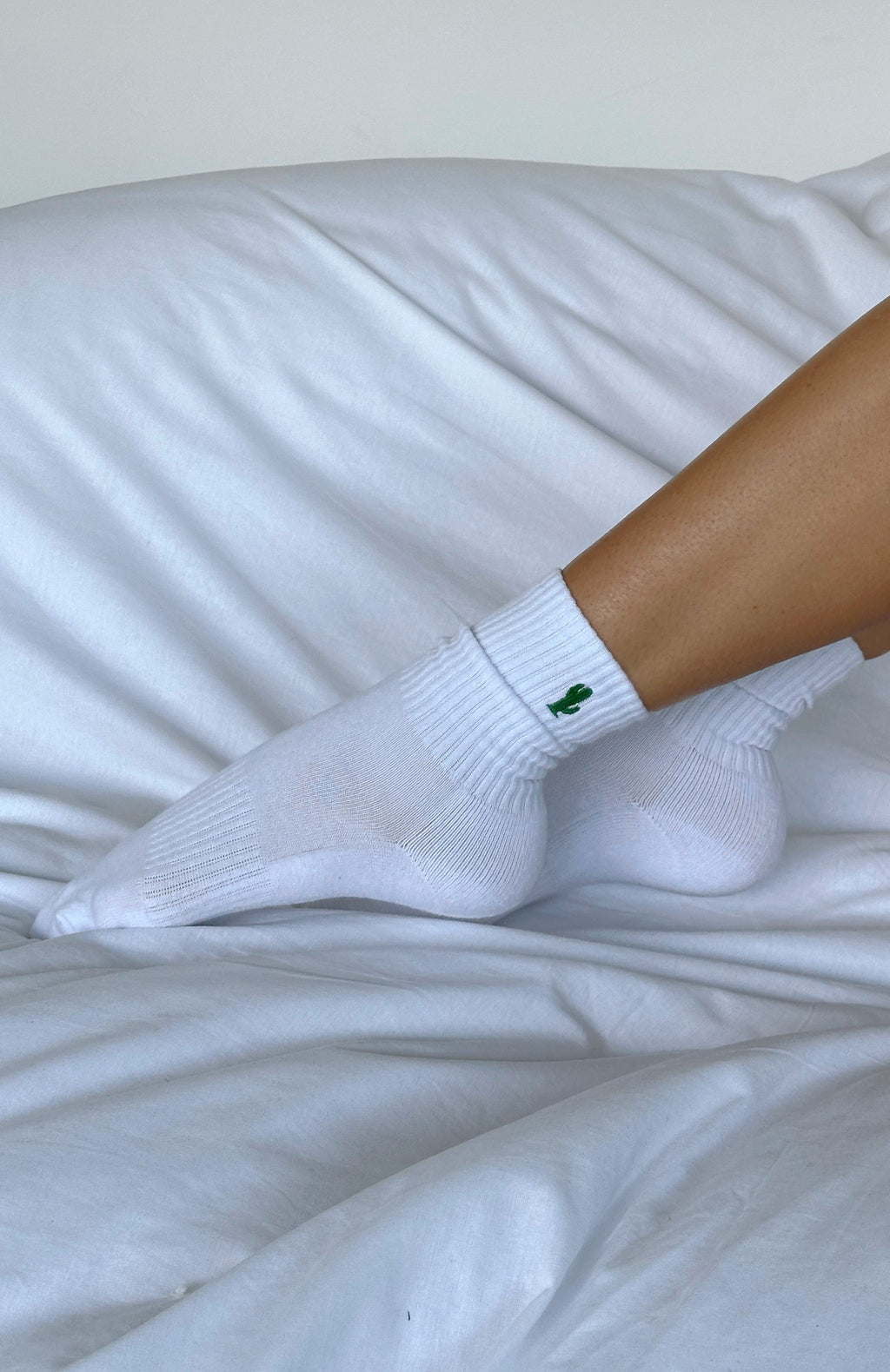 White Fox Oh So Comfy Socks White