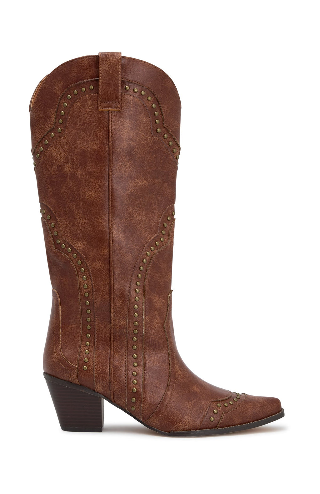 White Fox Sadie Cowboy Boots Vintage Chocolate