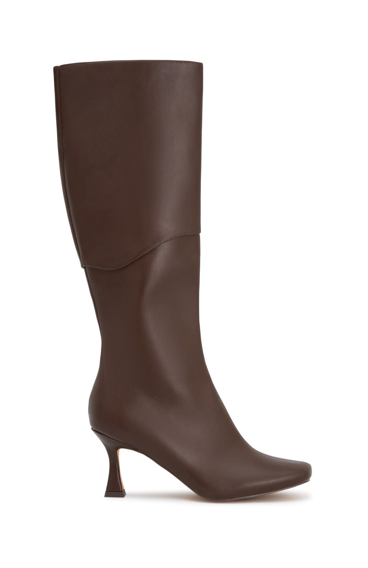White Fox Adriel Knee High Boots Chocolate