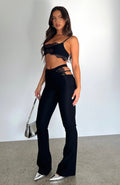 White Fox If I Were You Pants Black