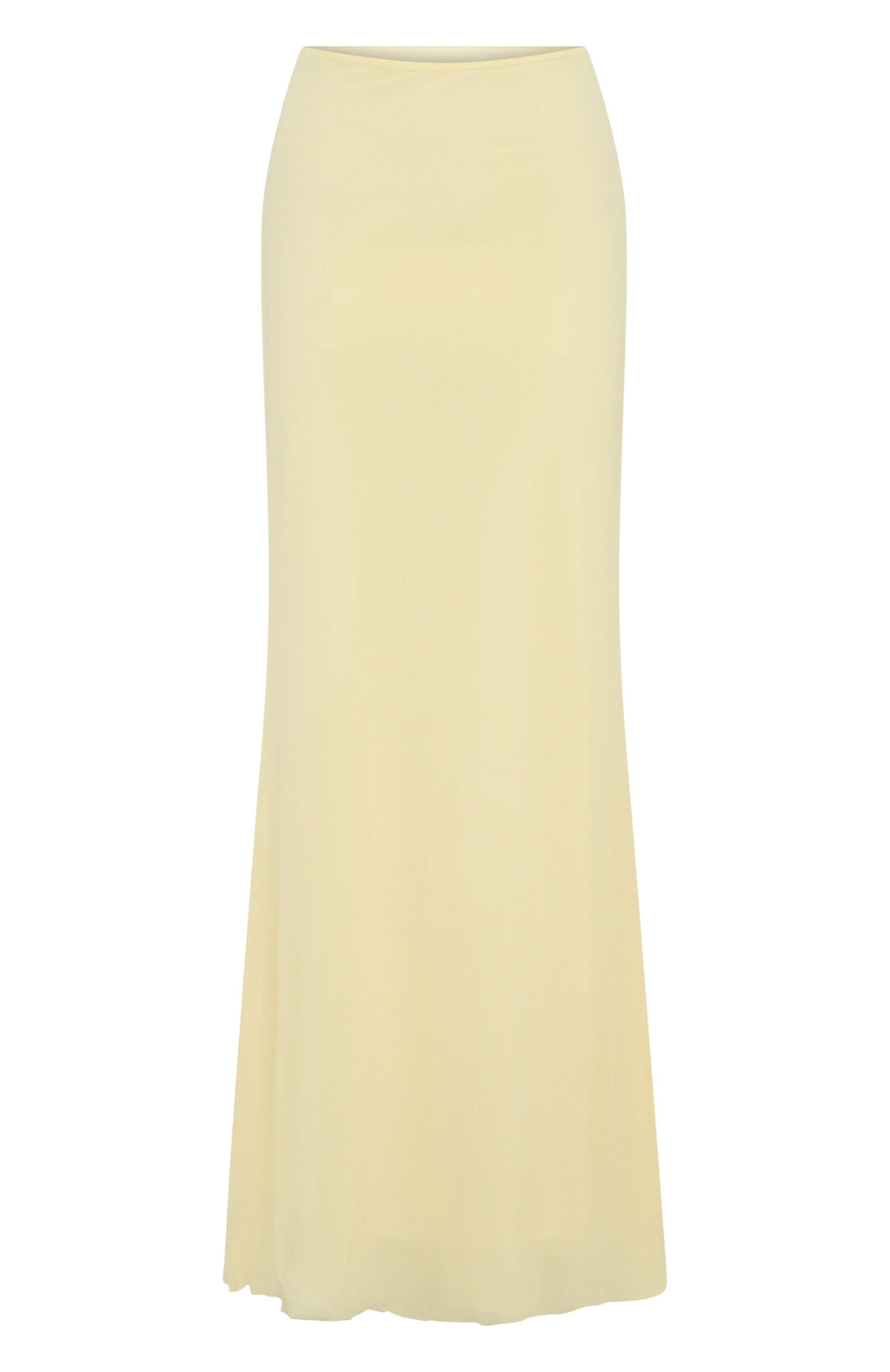 White Fox Loving You Maxi Skirt Lemon