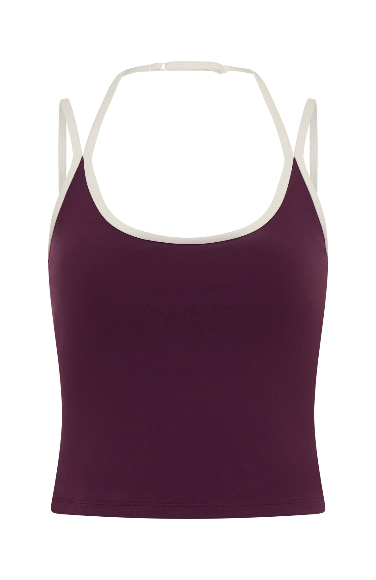 White Fox Power Boost Active Tank Plum/Cream