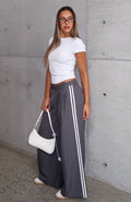 White Fox Don't Believe It Pants Charcoal