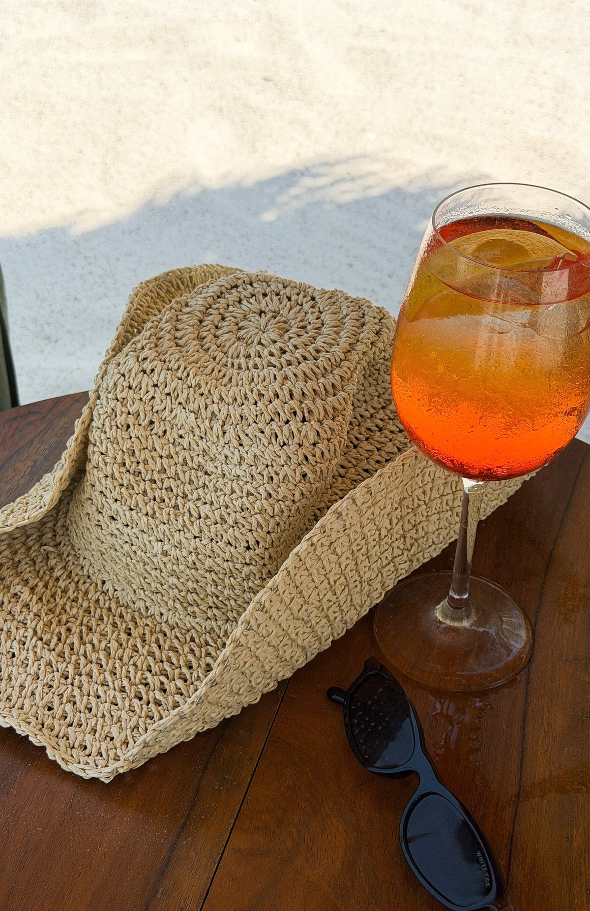 White Fox Like A Love Song Straw Hat Sand