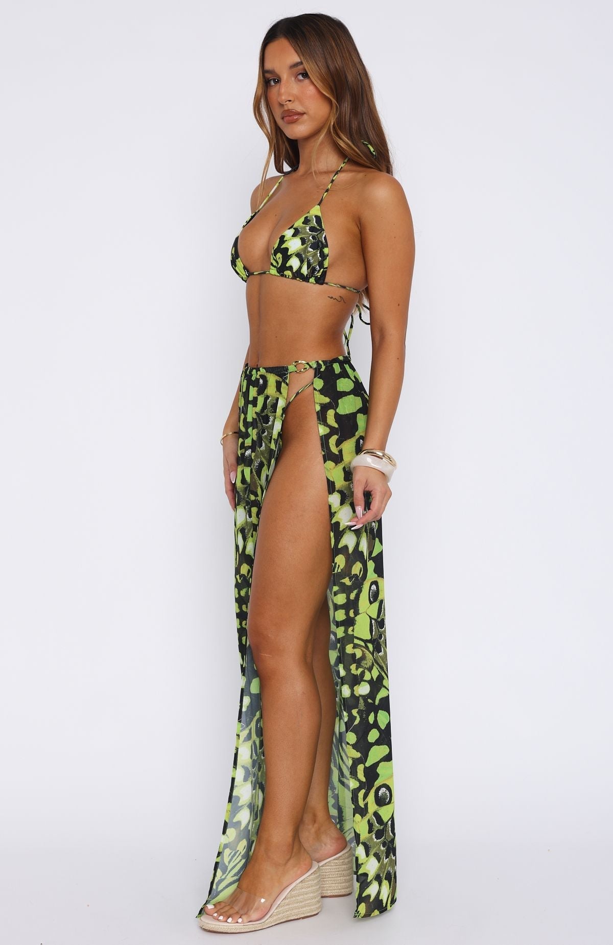 White Fox Tropical Life Sarong Lime Whisper
