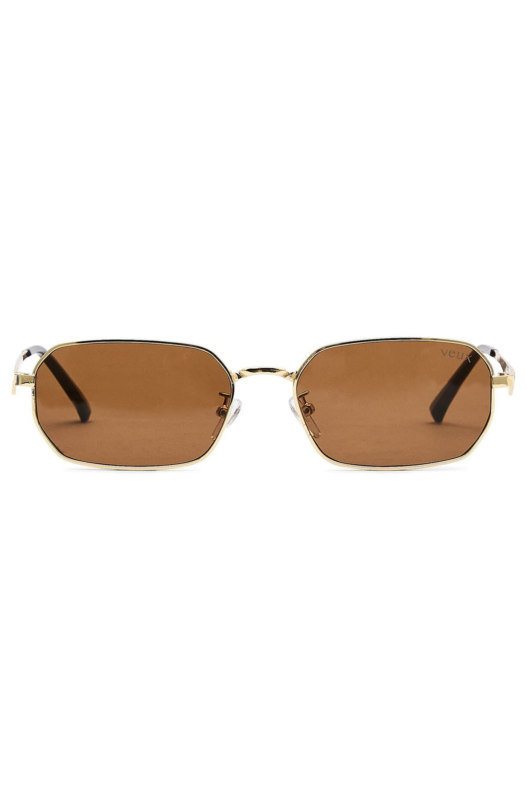 White Fox Arden Sunglasses Chocolate/Gold
