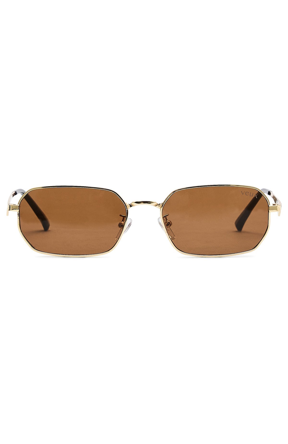 White Fox Arden Sunglasses Chocolate/Gold