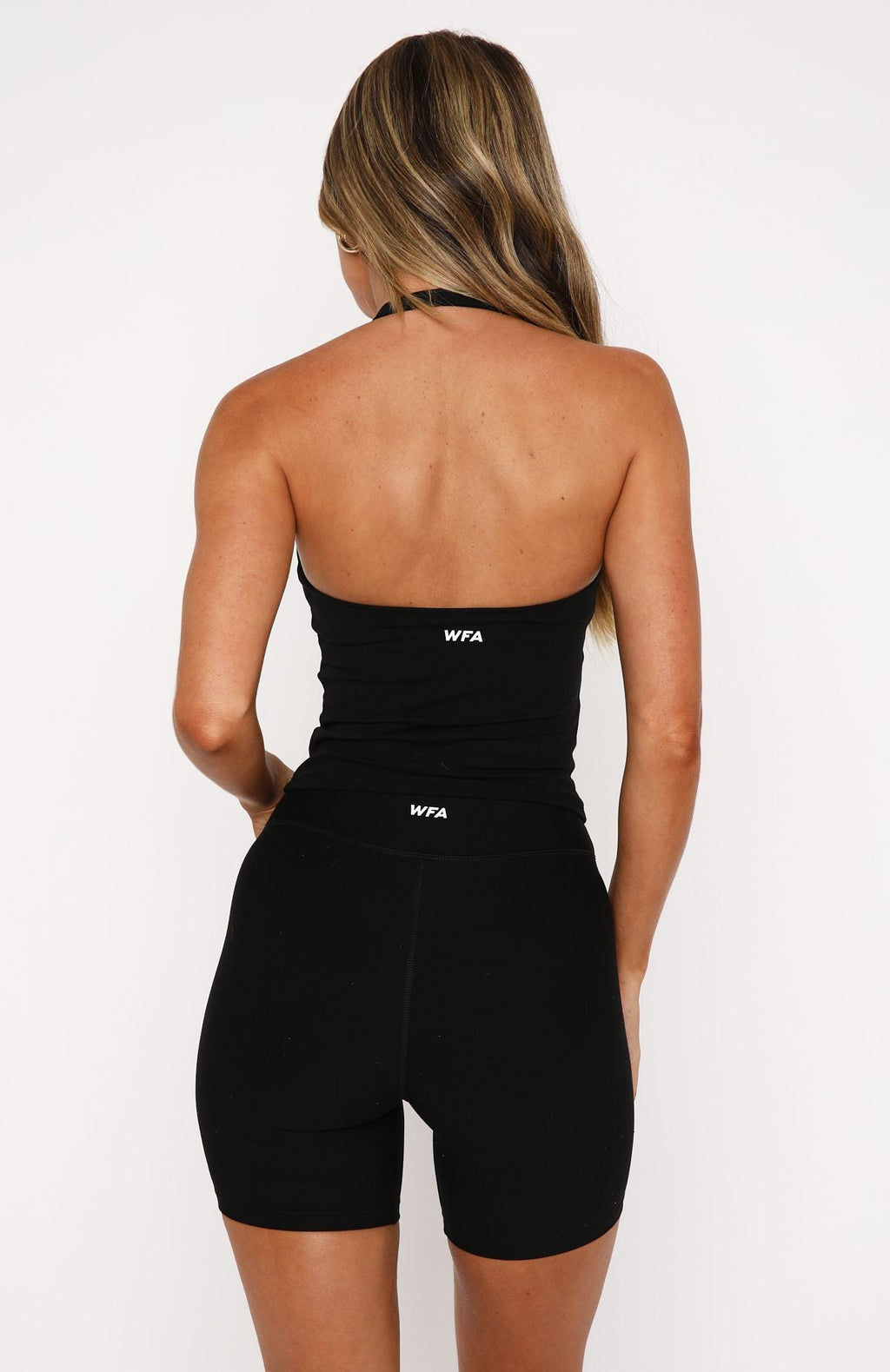 White Fox Body Pump Active Tank Black