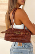 White Fox Christie Shoulder Bag Vintage Chocolate