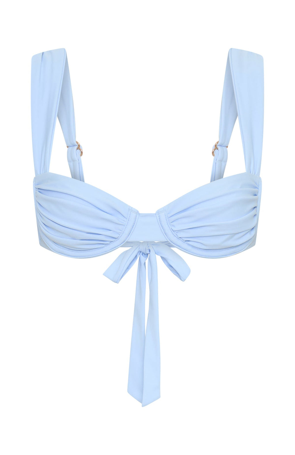 White Fox Balia Bikini Top Ocean Mist