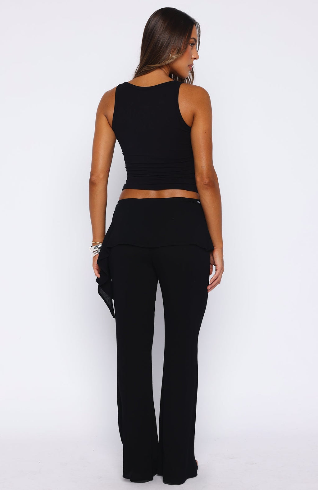 White Fox Start Me Up Pants Black