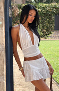 White Fox Just Arrived Mini Skort White