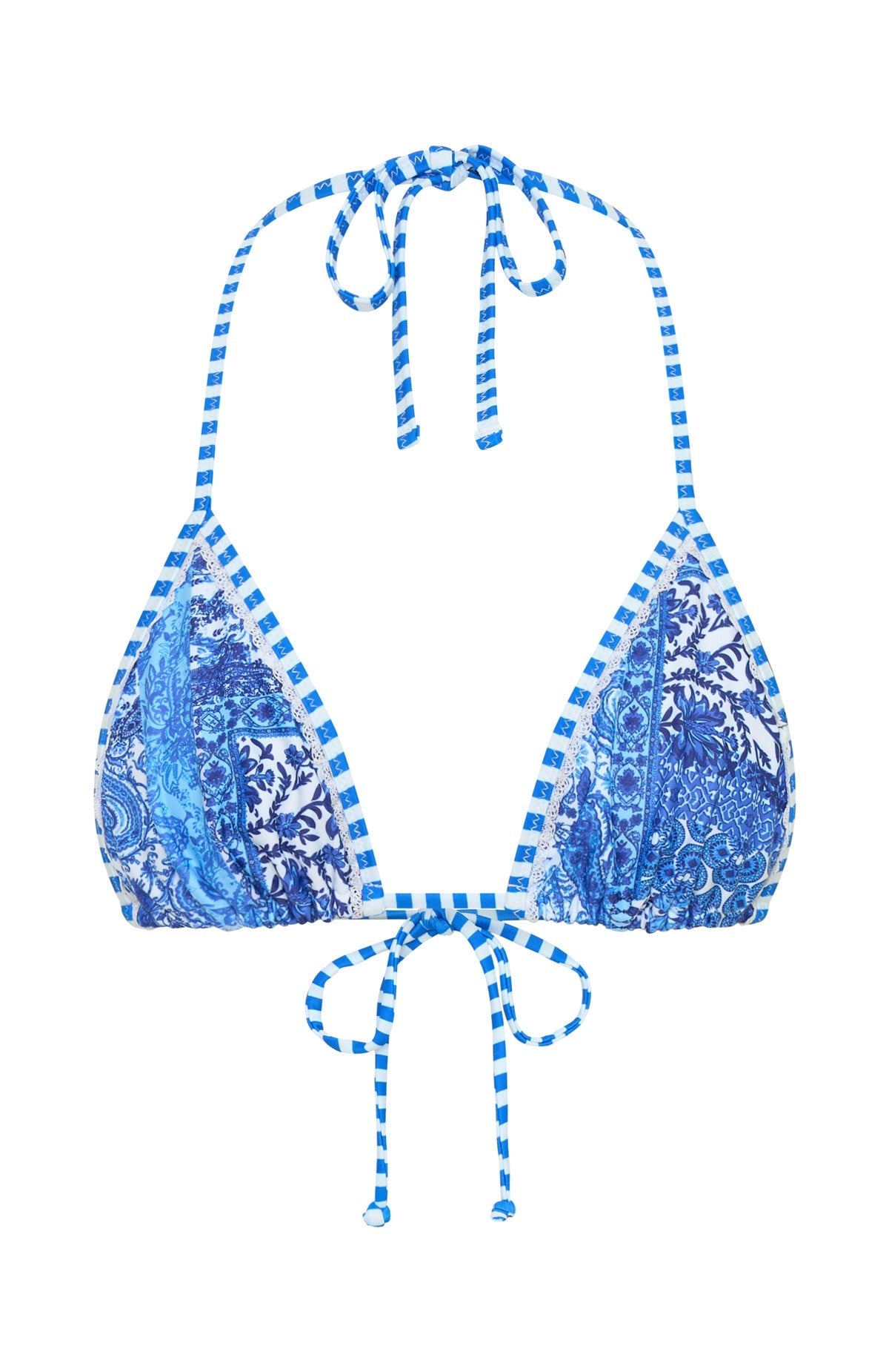 White Fox Paraiso Bikini Top Mediterranean Bloom
