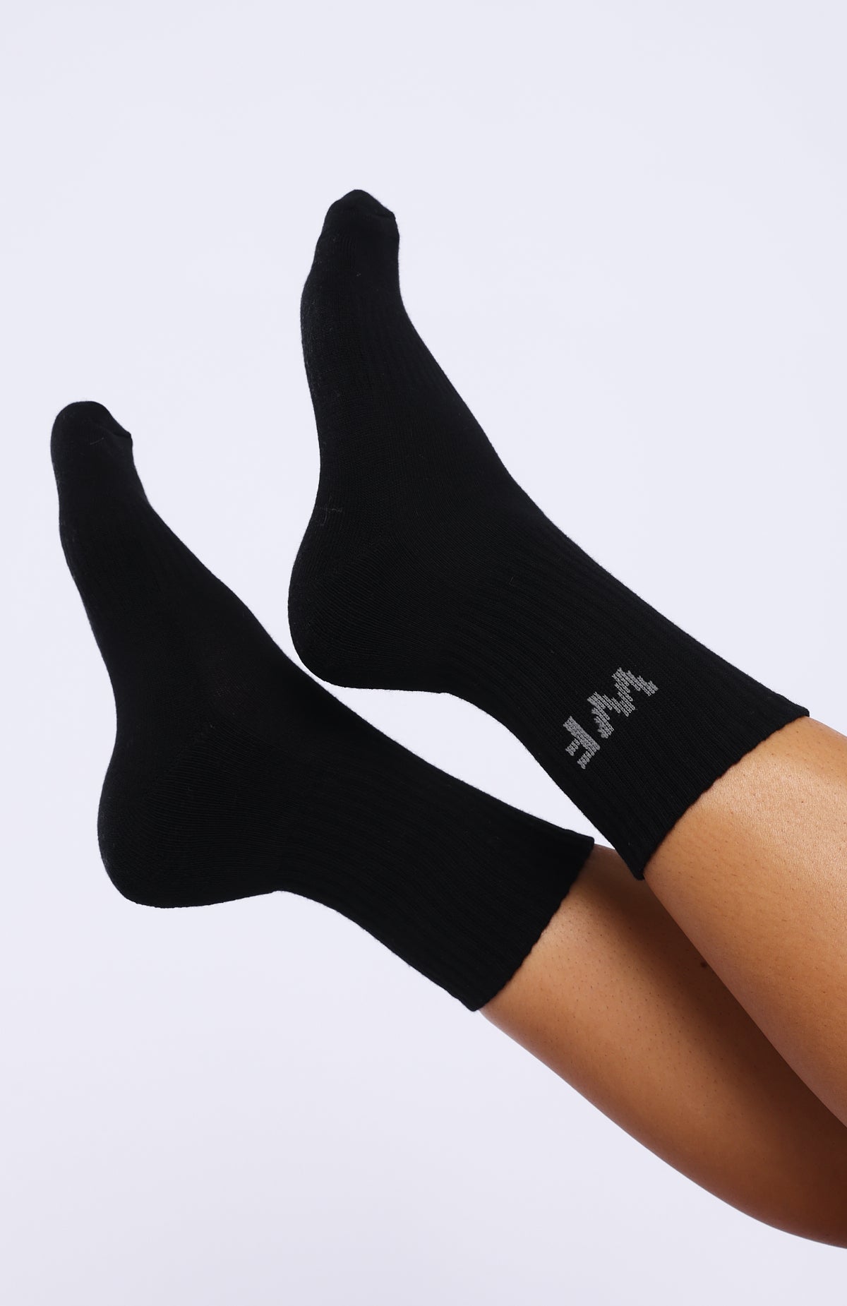 White Fox My Peace Socks Set Black/Grey/White