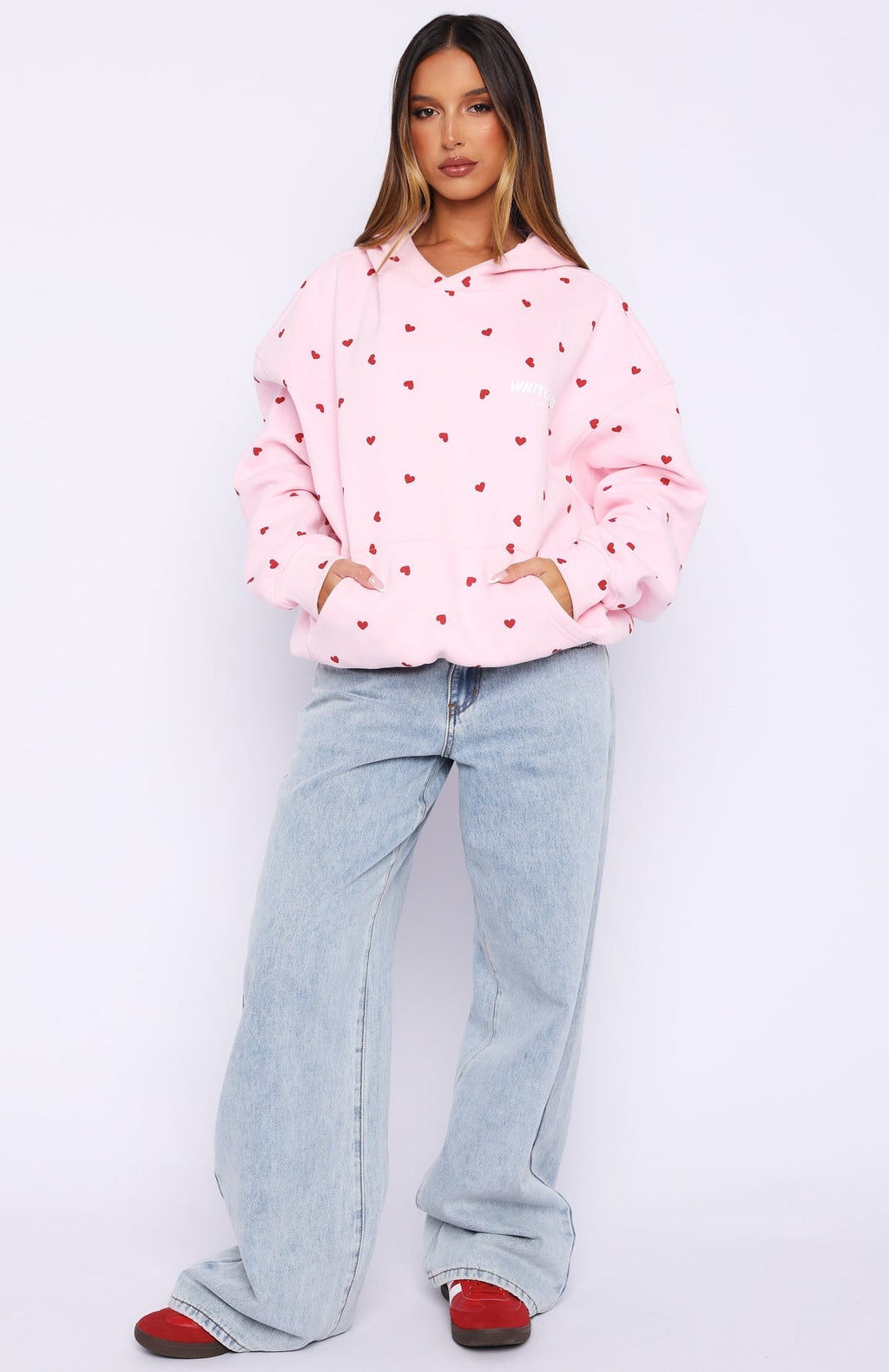 White Fox My One And Only Oversized Hoodie Posy