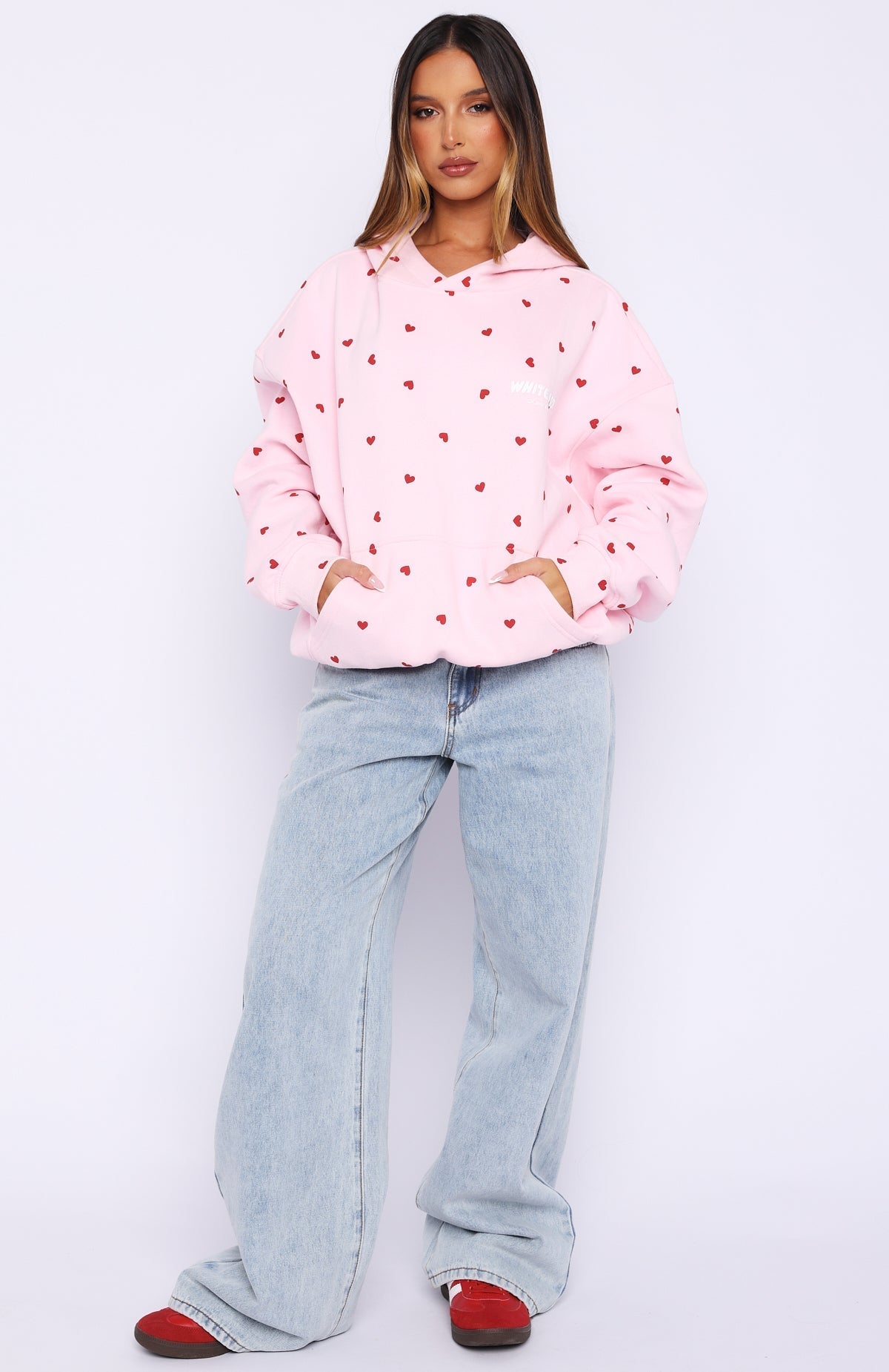 White Fox My One And Only Oversized Hoodie Posy
