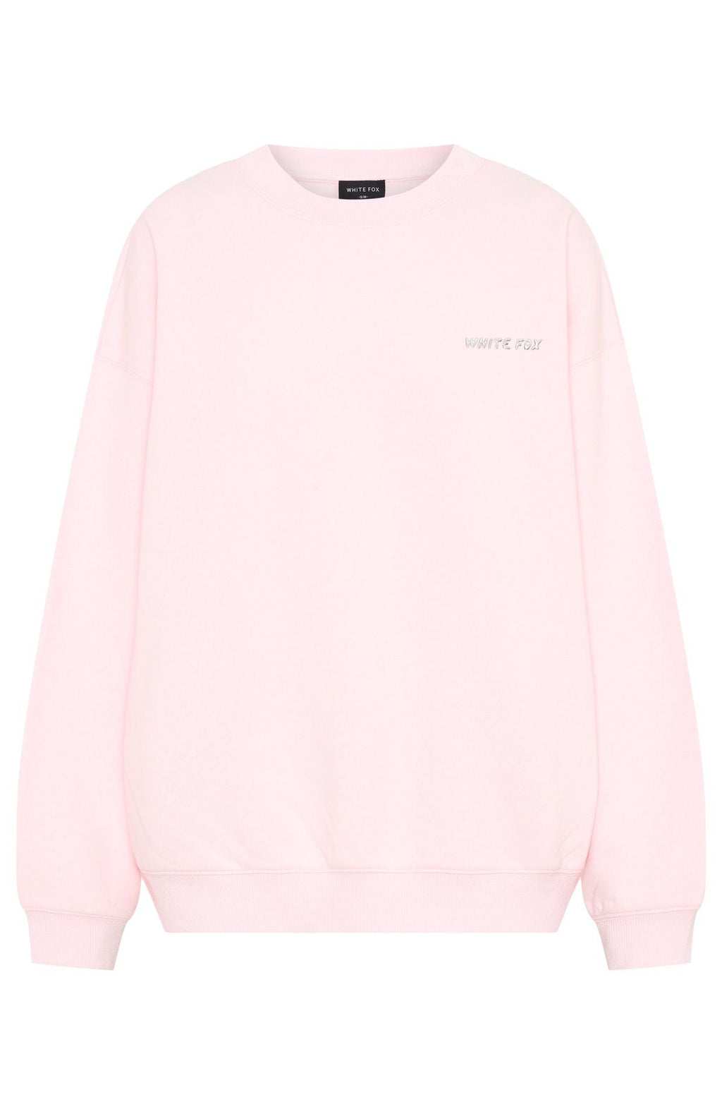 White Fox Test Drive Oversized Sweater Icy Pink