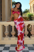 White Fox Prove Me Wrong Maxi Dress Berry Nectar