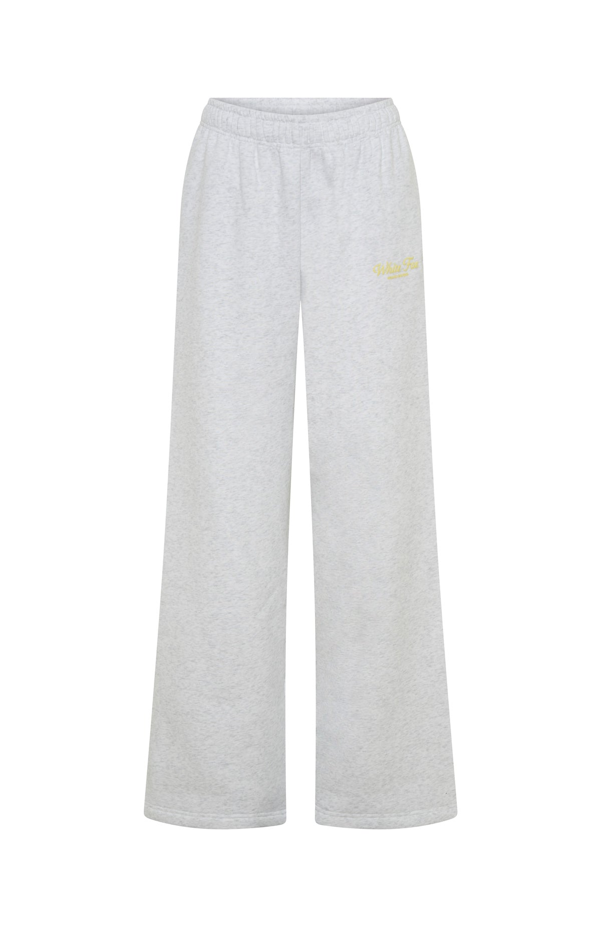 White Fox Verano Sixteen Lilia Wide Leg Sweatpants Grey Marle