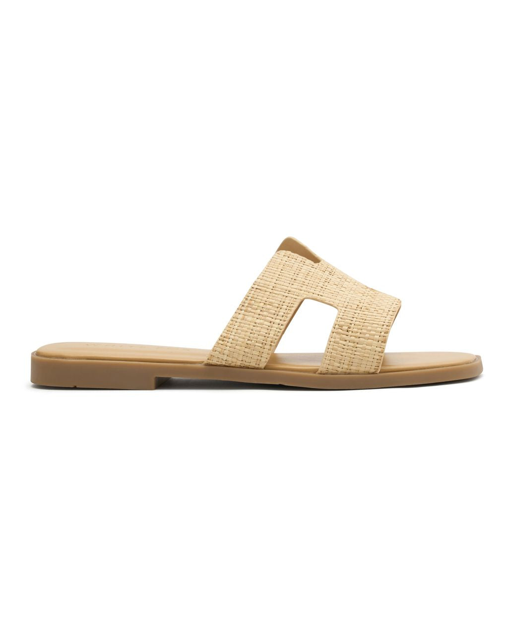 White Fox Kyra Sandals Natural Raffia