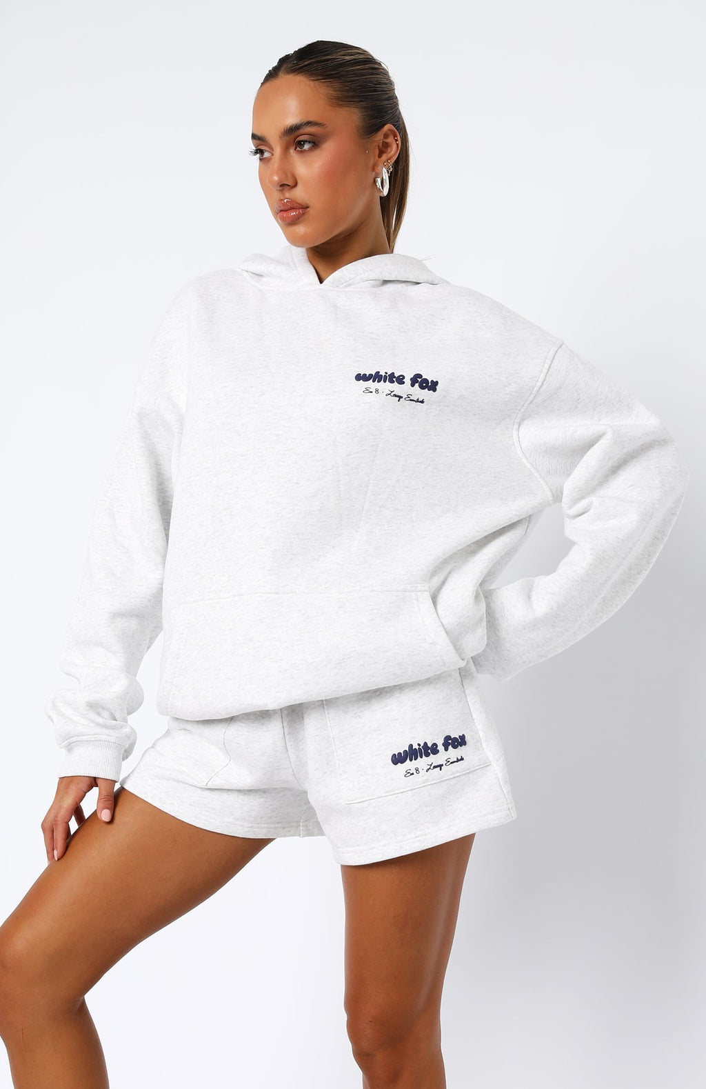 White Fox Era 8 Oversized Hoodie Galaxy