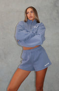 White Fox Core Classic Lounge Shorts Ocean