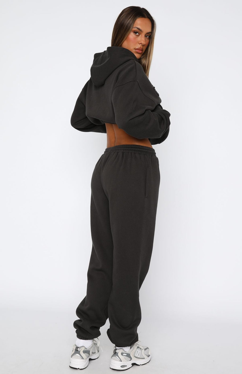White Fox From The Archives Lexi Sweatpants Charcoal