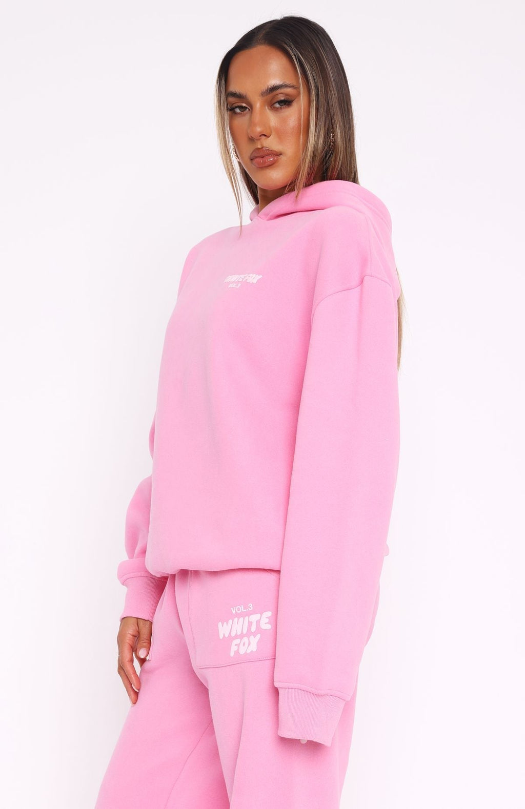White Fox Offstage Hoodie Bubblegum