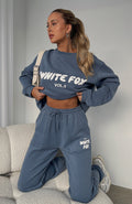 White Fox Offstage Sweater Ocean