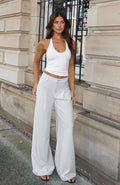 White Fox It's Now Or Never Pants Bone