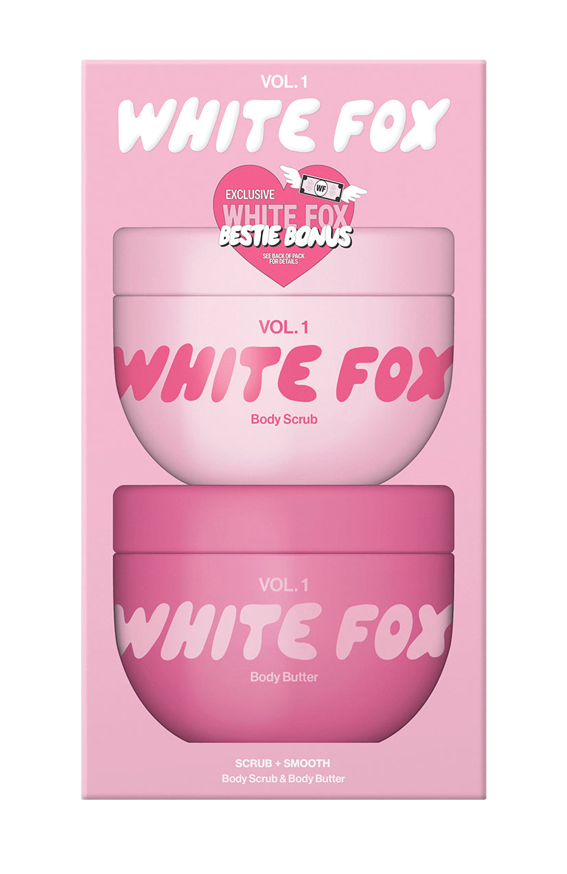 White Fox Scrub + Smooth Set