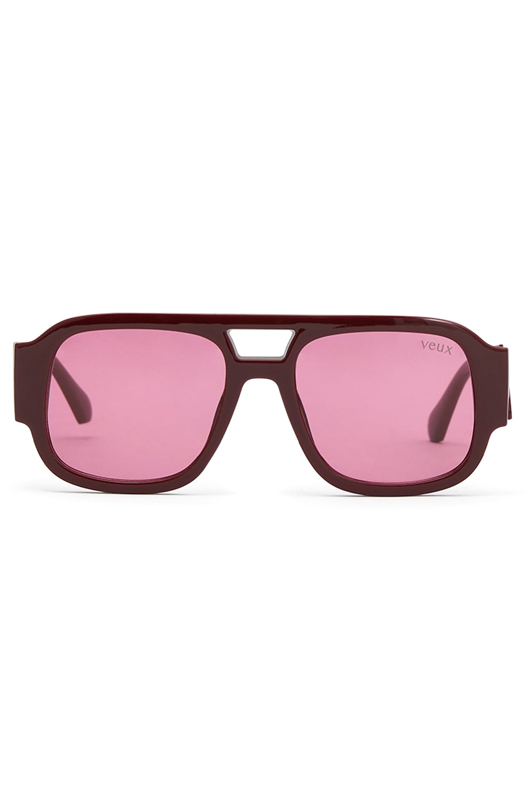 White Fox Tirza Sunglasses Burgundy
