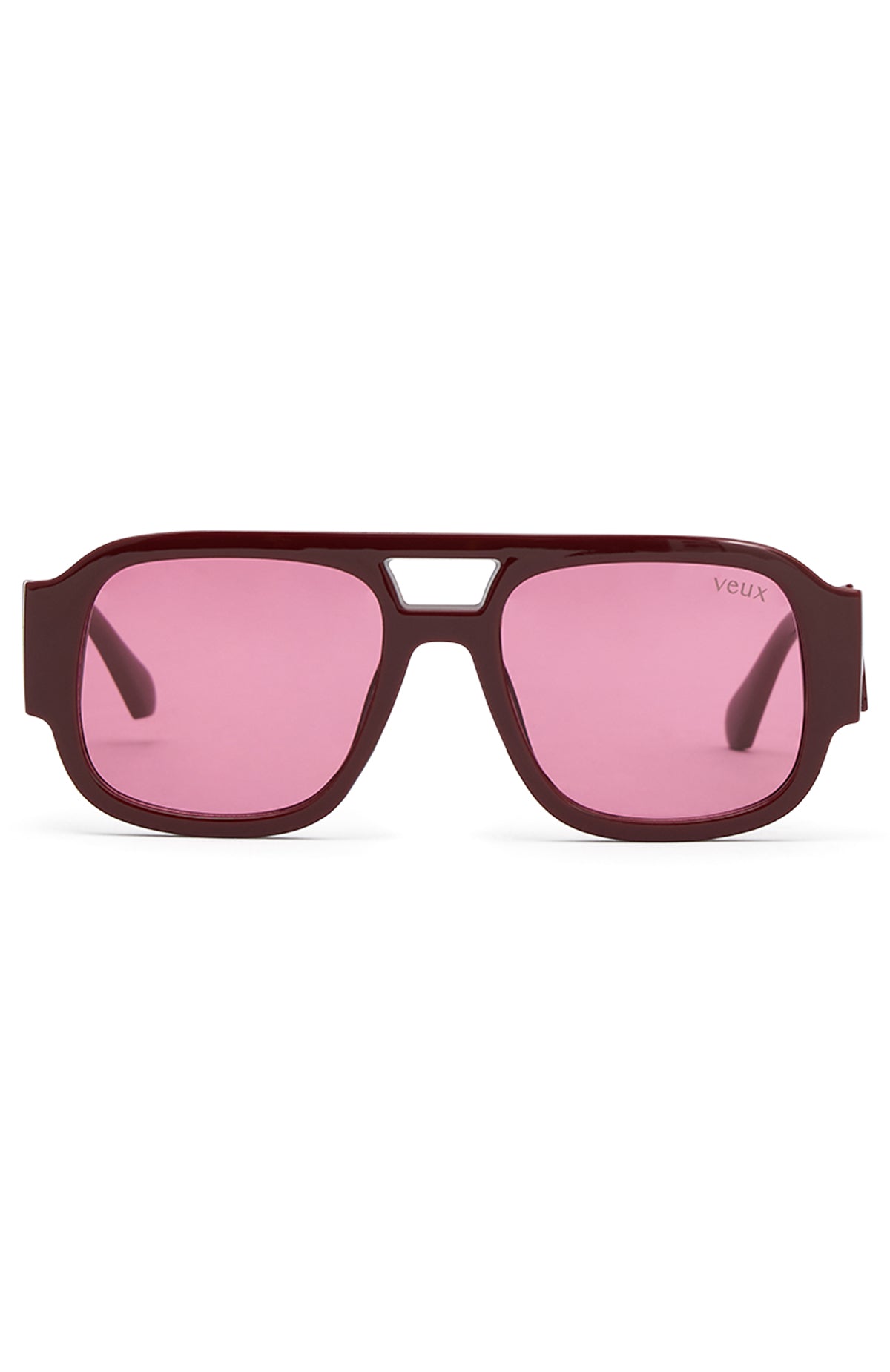 White Fox Tirza Sunglasses Burgundy