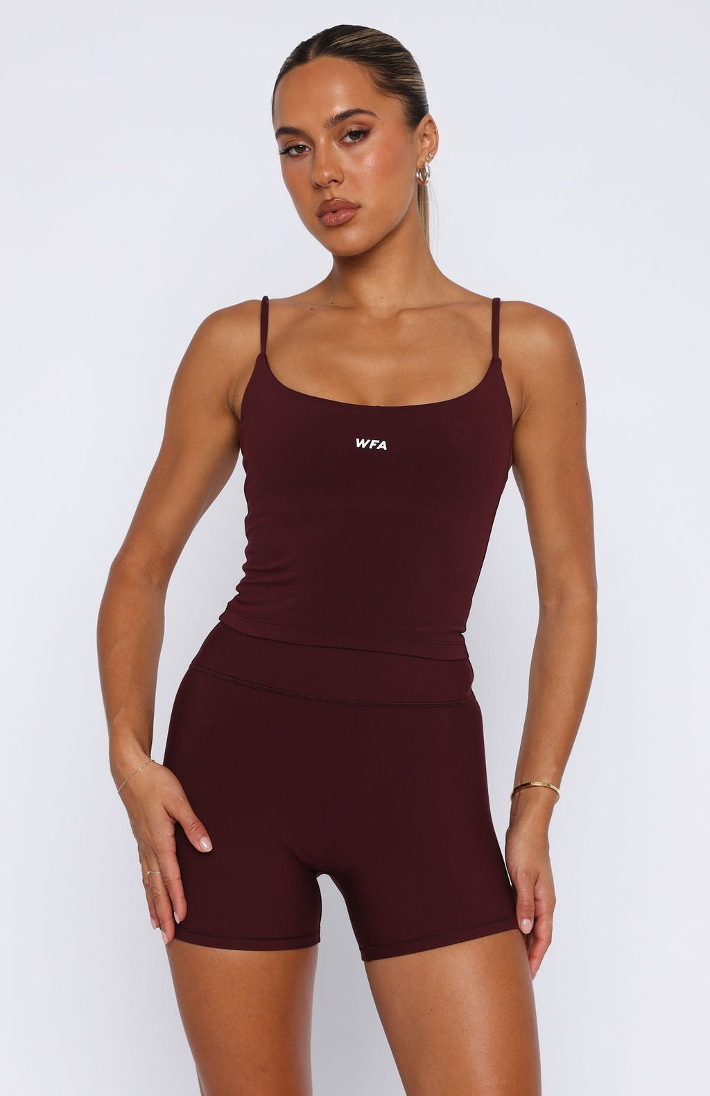 White Fox More Energy Active Tank Merlot