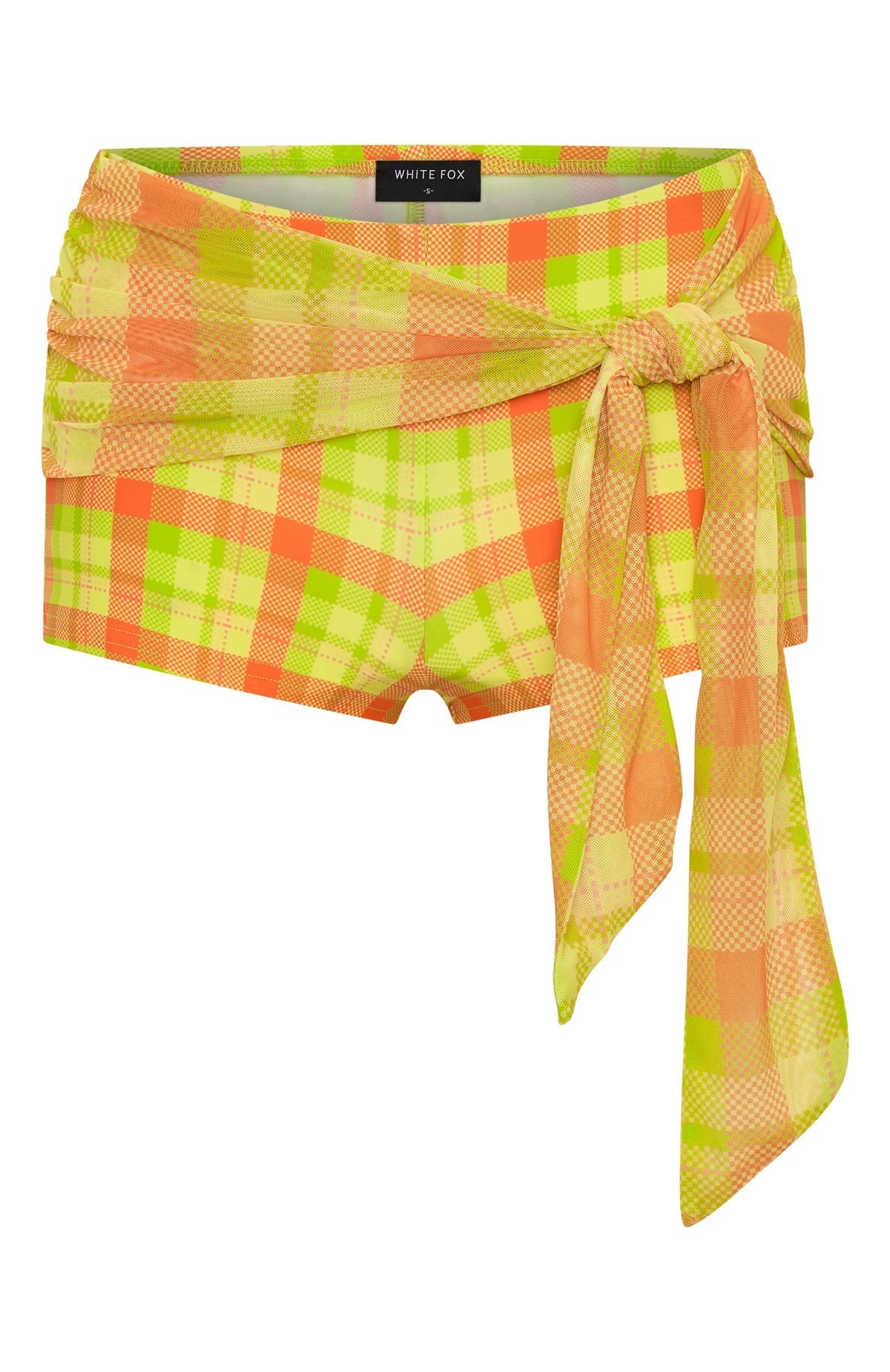 White Fox Drama Princess Booty Shorts Citrus Fizz