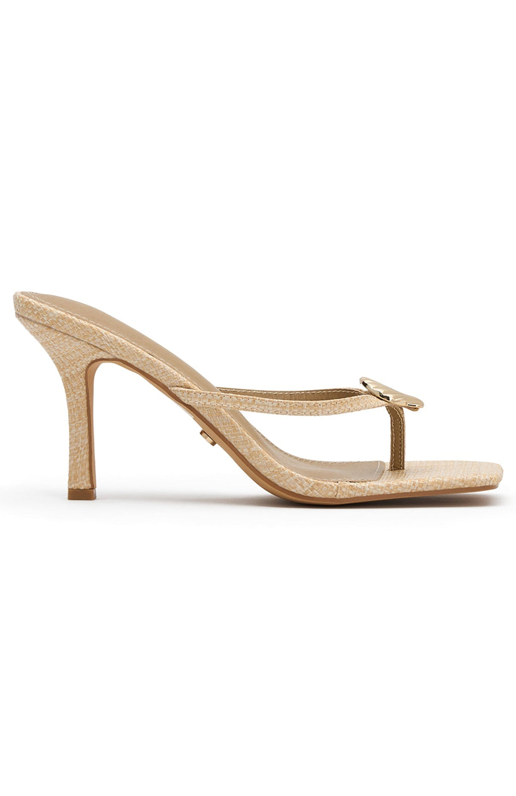 White Fox Isabelle Mules Natural