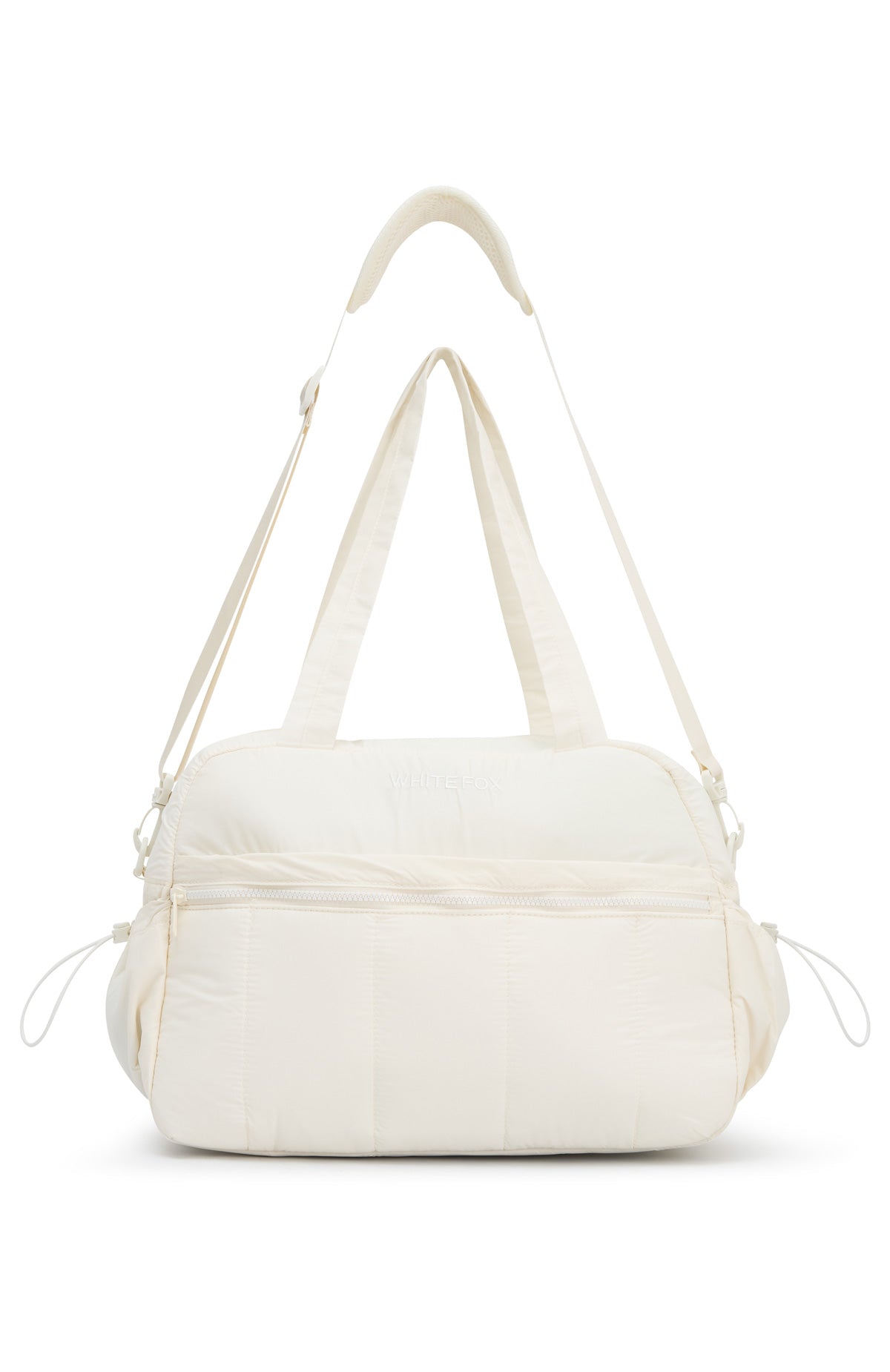 White Fox Cedar Shoulder Bag Cream