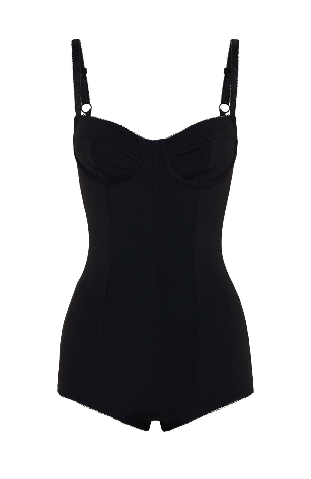 White Fox Amour Toujours Micro Playsuit Black
