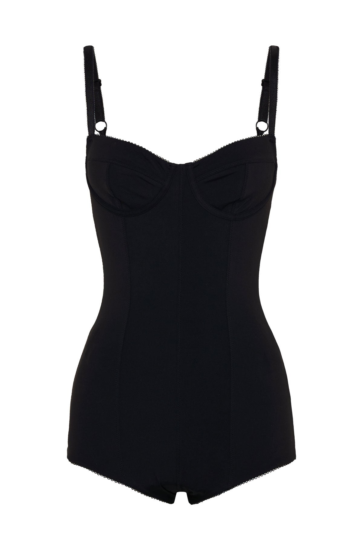 White Fox Amour Toujours Micro Playsuit Black