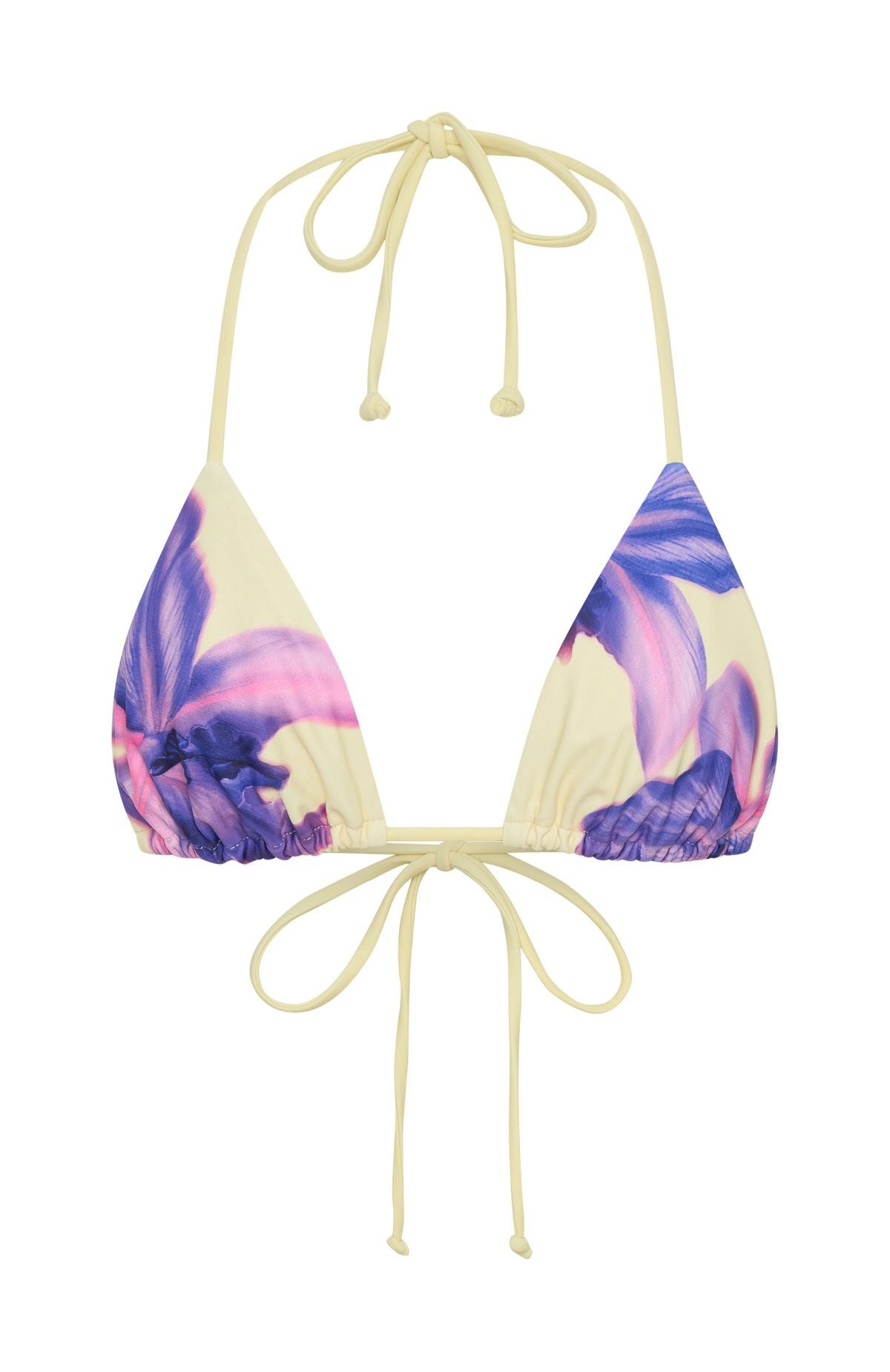 White Fox Golden Hour Bikini Top Lemon Fusion