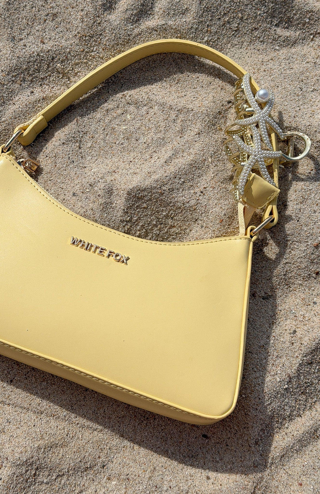 White Fox Ocean Shoulder Bag Lemon