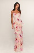 White Fox Garden Serenade Maxi Dress Champagne Hour