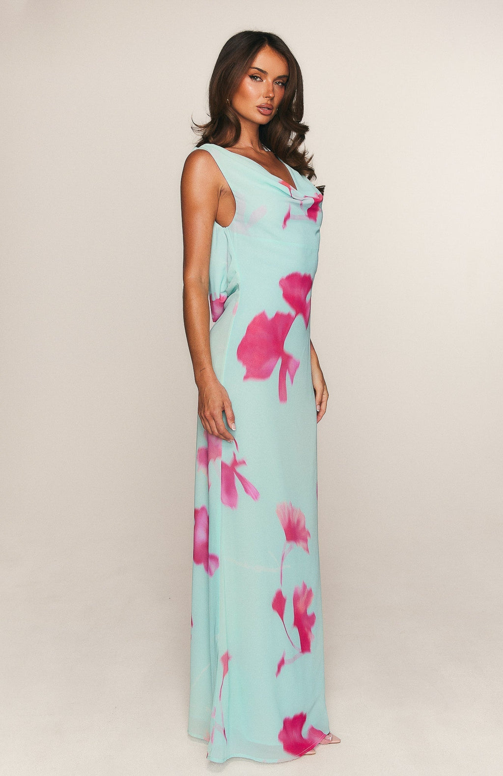 White Fox Twilight Toast Maxi Dress Amalfi Muse