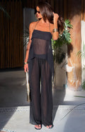 White Fox Croatian Coast Pants Black