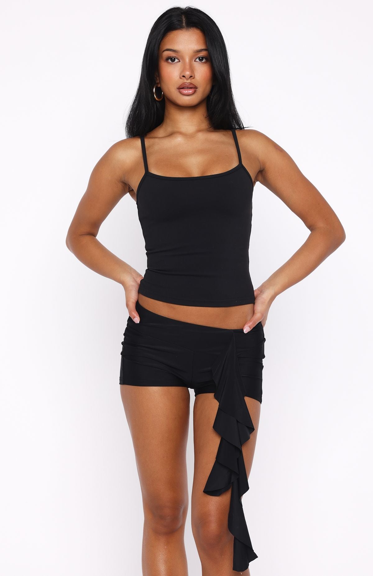 White Fox Dunes And Dreams Shorts Black