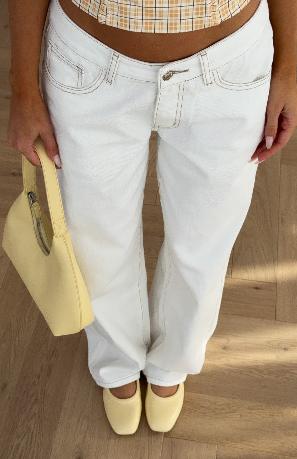 White Fox Lester Ballet Flats Butter