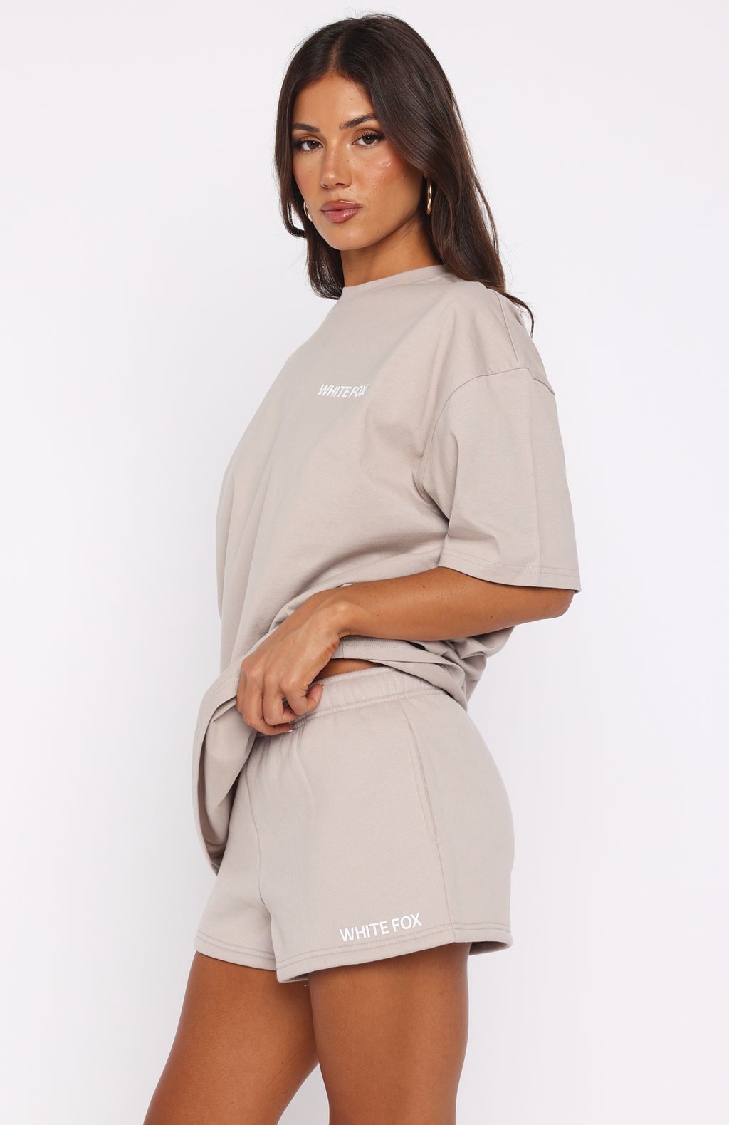 White Fox Core Classic Lounge Shorts Moon