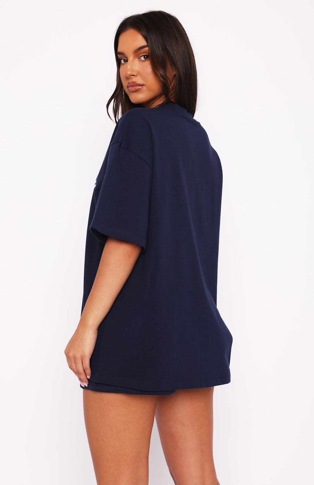 White Fox Season 7 Oversized Tee Deep Sea
