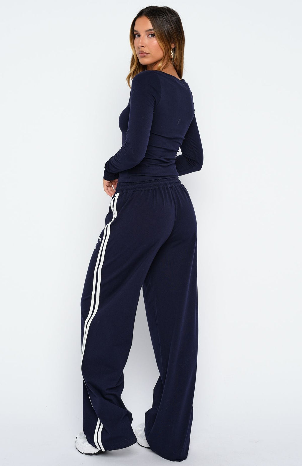 White Fox Found You Out Track Pants Navy