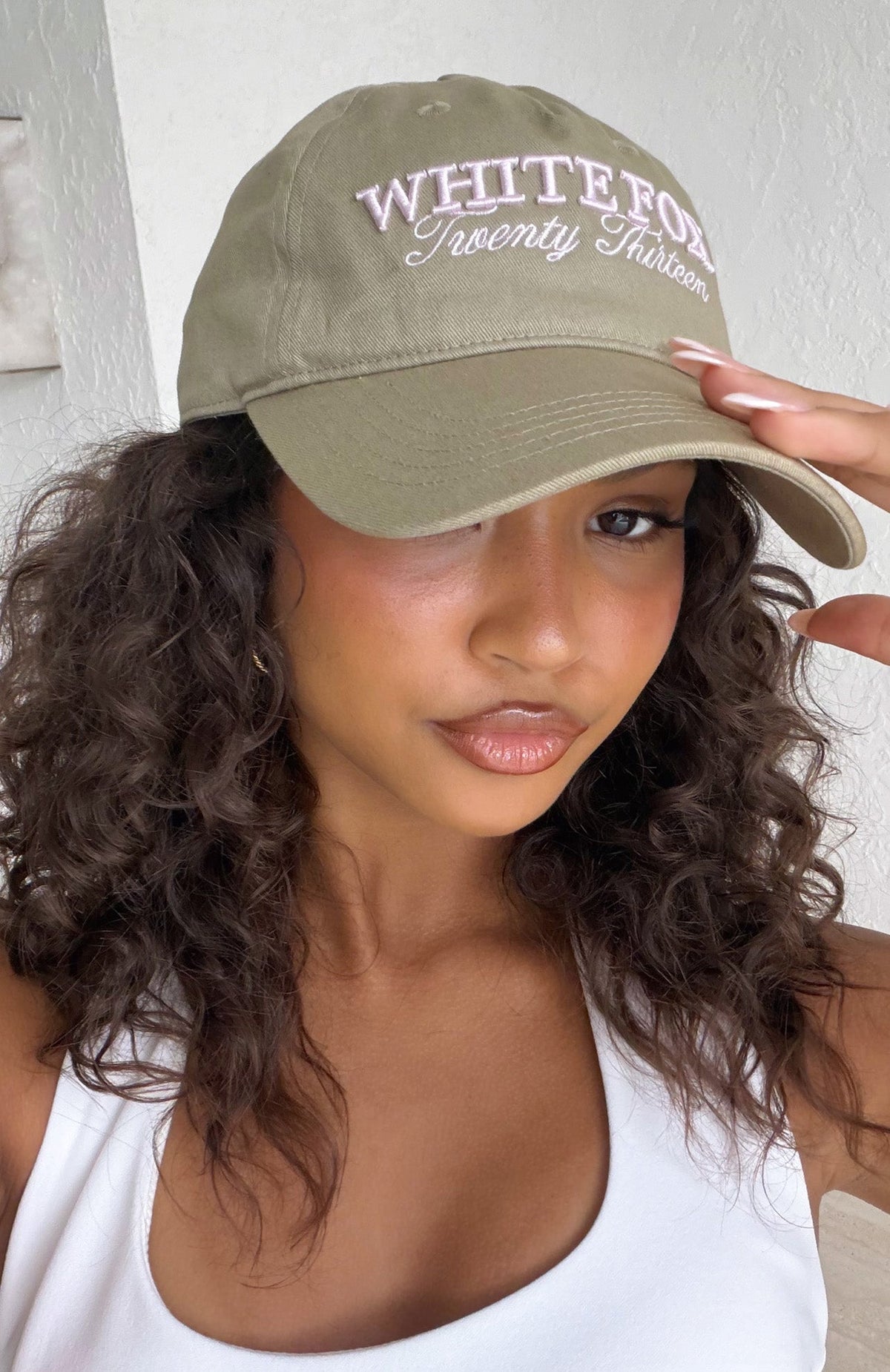 White Fox A Little Wild Cap Khaki